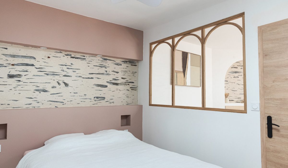 Rénovation complète d'une maison à Angers-Vue Chambre parentale